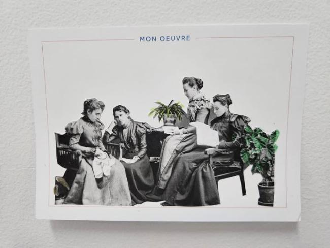 Carte postale photocollage