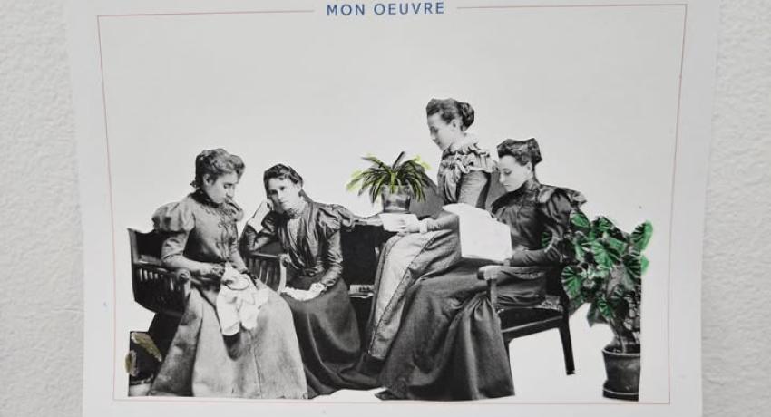 Carte postale photocollage