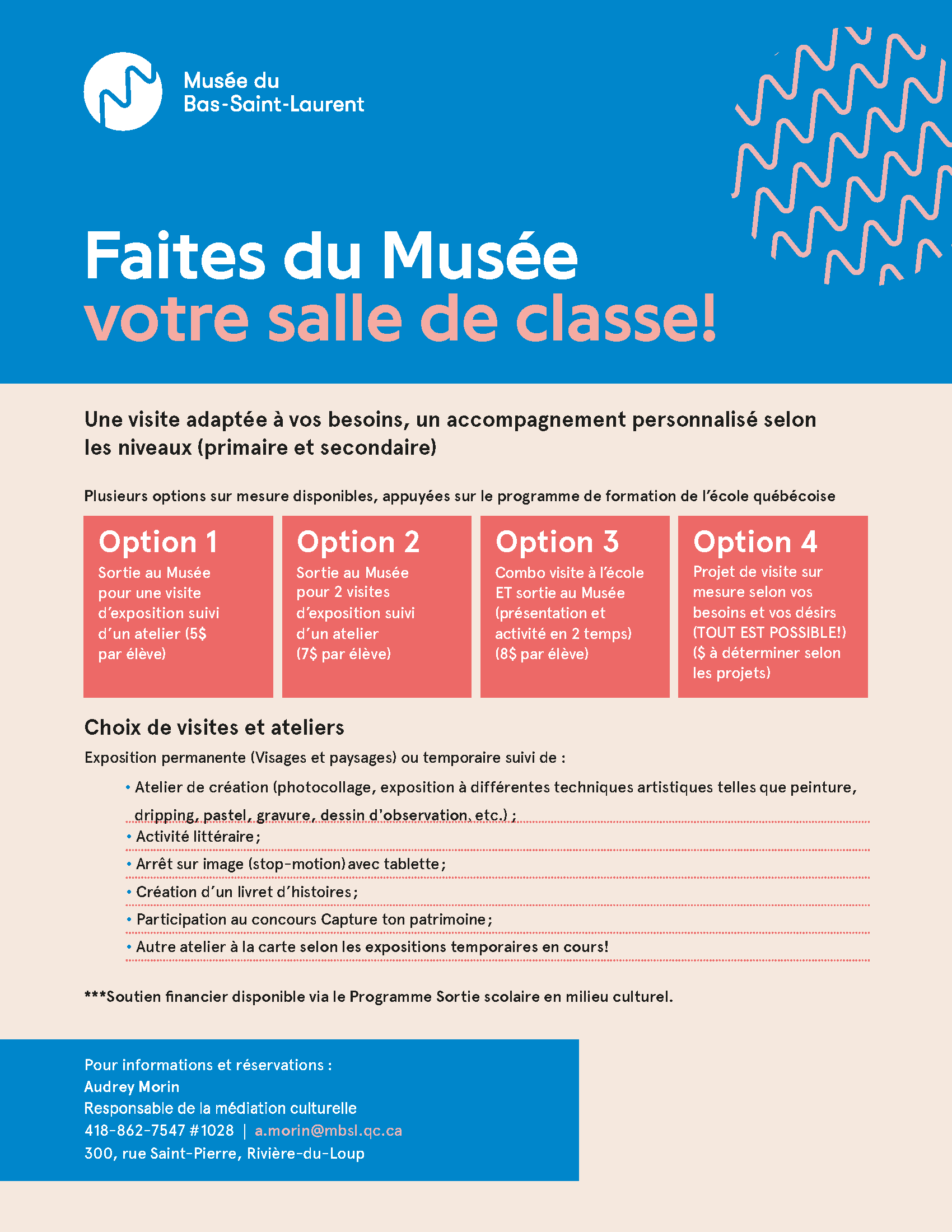 Écoles au Musée