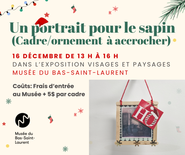 Un portait pour le sapin