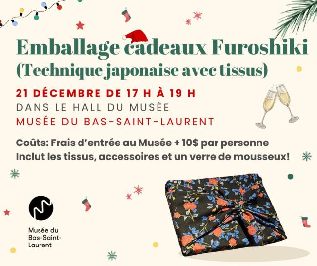 Emballage cadeaux Furoshiki