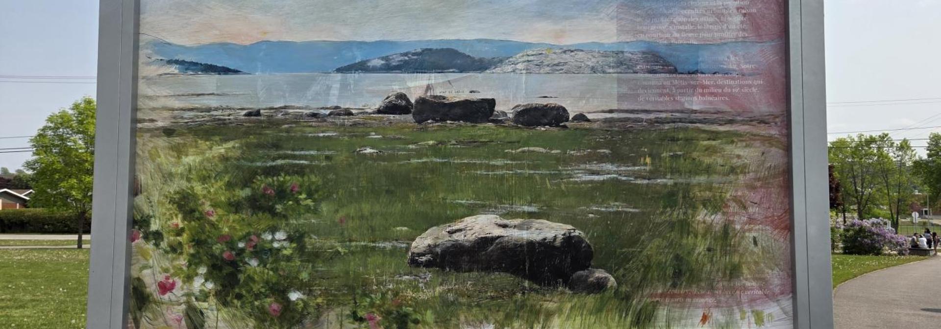 Fleuve à colorier