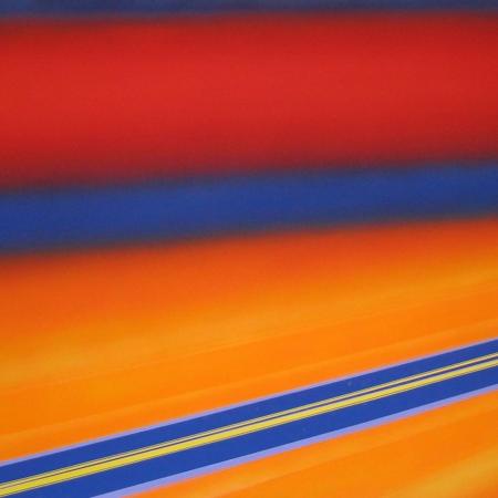 Rita Letendre,  Le voyage d'Isis, 1980, collection du Musée des beaux-arts de Sherbrooke