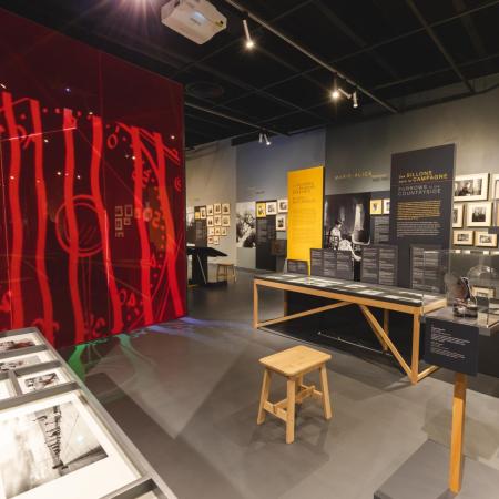 Vues de l'exposition Visages et paysages