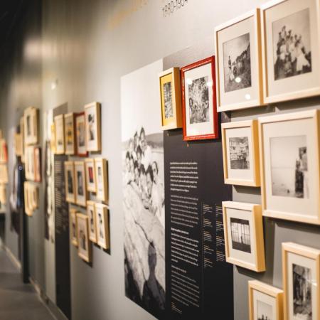 Vues de l'exposition Visages et paysages